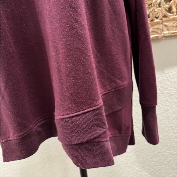 Danskin Burgundy Pullover, Super Soft Lightweight Sweatshirt- size XL - Picture 2 of 9